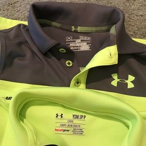 🚫 SOLD🚫 Boys under armour shirts!